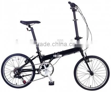 China New Design Popular 7 Speed Light Weight Orange Cheap Folding Bike for Sale photo-3