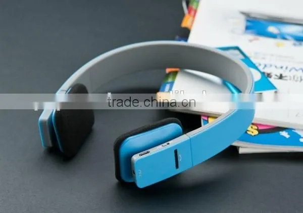 Noise Reduction Stereo Handfree Wireless Bluetooth Headphset for Mobile Phone photo-3