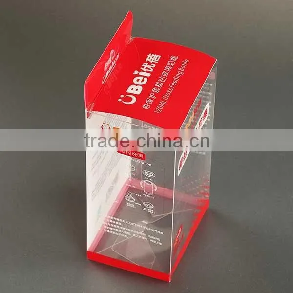 pp Food Box Clear Milk Bottle Packing Display Box photo-4