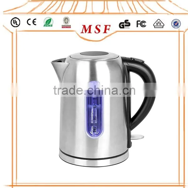 1.8L 360 Degree Rotation Electric Kettle Stainless Steel photo-4
