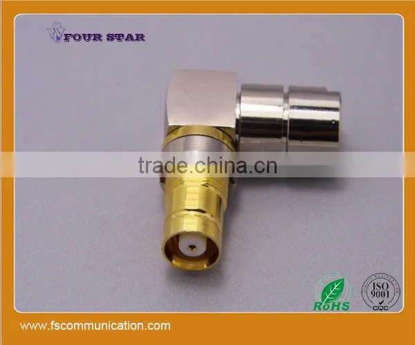 1.6/5.6 Female Bulkhead Right Angle Clamp Connector For Flex-3 Cable B photo-2