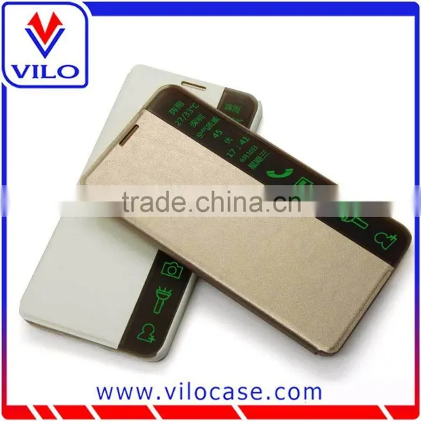 Leather Materail Smart Cell Phone Cover photo-6