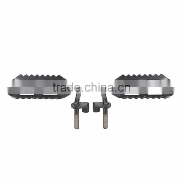 A Pair of Foot Pegs For 2007-2016 Jeep Wrangler JK & Unlimited Black photo-2