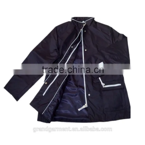 OEM Unisex Plain Cheap Waterproof & Windbreaker Jacket photo-2