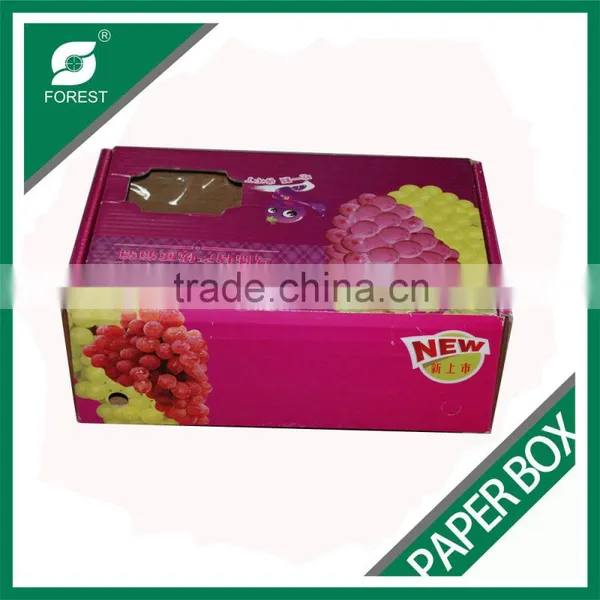 FRESH FRUIT PACKAGING, FRESH GRAPE CORRUGATED CUSTOM BOX PRINTING photo-5