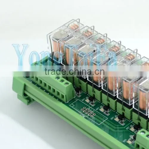 8-channel Relay Module Module PLC Control Panel Composite Amplifier Output Board G2R-1-E 16A photo-4