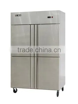 C3 900L 4-door Double-temperature Upright Commercial Refrigerator Freezer for Restaurant photo-2