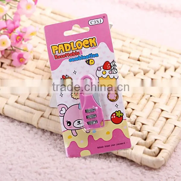 2015 New Design Style Personalized Diary With Lock /child Safety Lock /children Gift Lock photo-4