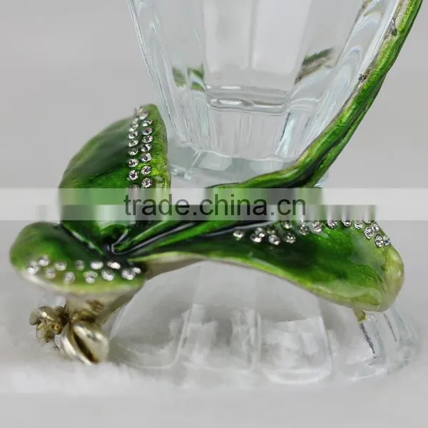 High Quality Hand Painted Crystal Glass Cup photo-3