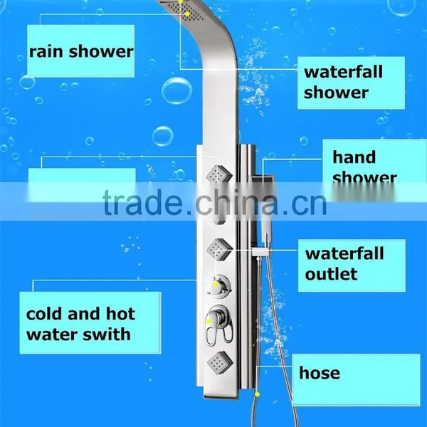 304 Stainless Steel Shower Wall Panel Y-011 photo-3