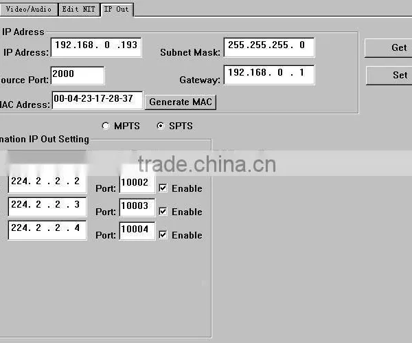Iptv SPTS Mpts Mpeg-4 Encoder(4 CVBS+audio In,ASI+IP(UDP)/MPTS Out) photo-4