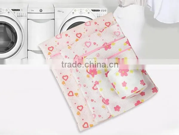 YIWU RODA 100% Polyester Sandwich Printed Thicken Washing Bag photo-5