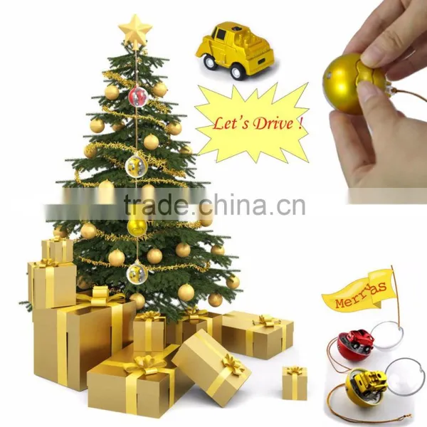 2016 Mini Remote Control Car in Christmas Balls RC Toys Gift photo-5