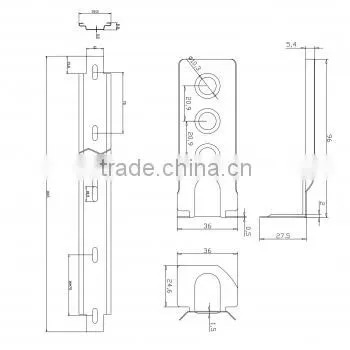 Wall Starer Kits for Builders' Metal Work photo-2