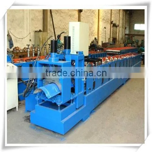 Trade Assurance Ridge Cap Metal Roof Tiles Making Machine Cold Roll Forming Machine Roll Former Machinery photo-4