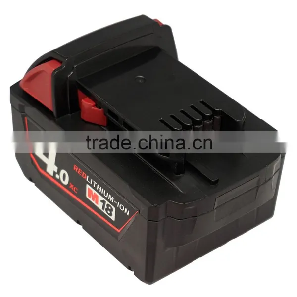 4.0Ah M18 XC Red Li-ion Battery Milwaukee 18v Tool Combo Kit For 48-11-1820 1828 1815 1828 1840 photo-4