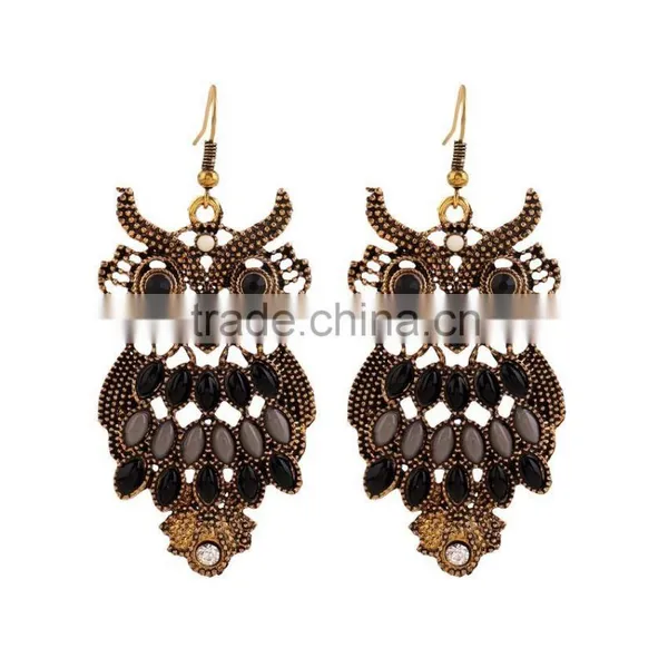 Hot Sale Fashion Cat Owl Best Quality Custom Jewelry Woman Earrings photo-2