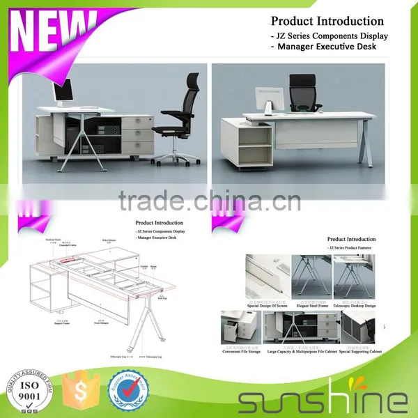 China Supplier Manufacture Good Quality yd Office Computer Executive Desk photo-5