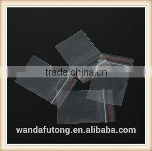 Wholesale Zlb-136 Jewelry Ziplock Zipped Lock Bag 7x10cm Reclosable Plastic Poly Clear Bag
