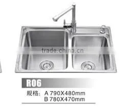 CLASIKAL Hot Selling R04 Stainless Steel 304 High Quality UPC Bathroom Sink photo-3
