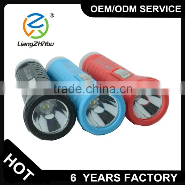 Factory Wholesale High Quality Led Flashlight With Bright Tail Light photo-6