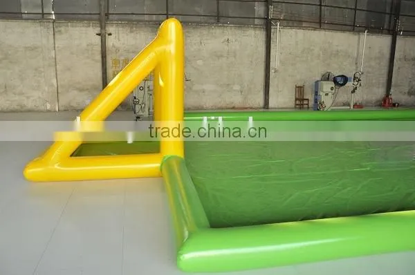 Outdoor Cheap Adult Inflatable Football Soap Game photo-3