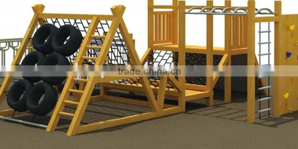 KAIQI GROUP High Quality Wooden Playground Equipment for Sale With CE,TUV Certification photo-2