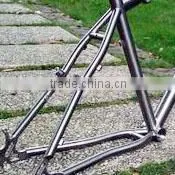 Titanium mountain bike frame