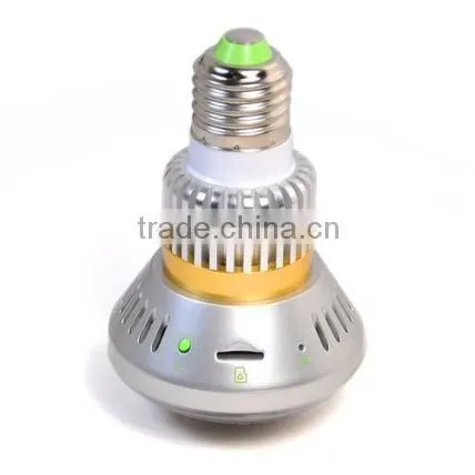 Mirror Face Hidden Bulb Wifi Security DVR IP Camera Factory Price photo-3