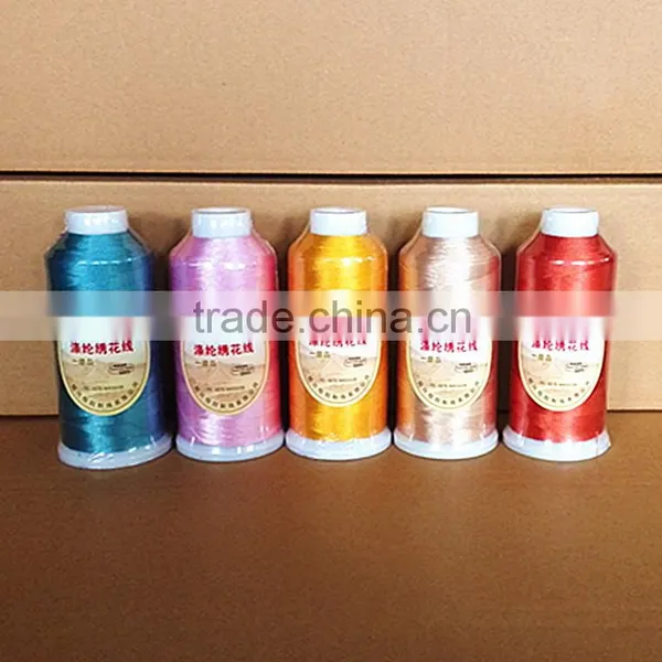 Polyester Embroidery Thread 120D/2 4000M/spool Dyed photo-5