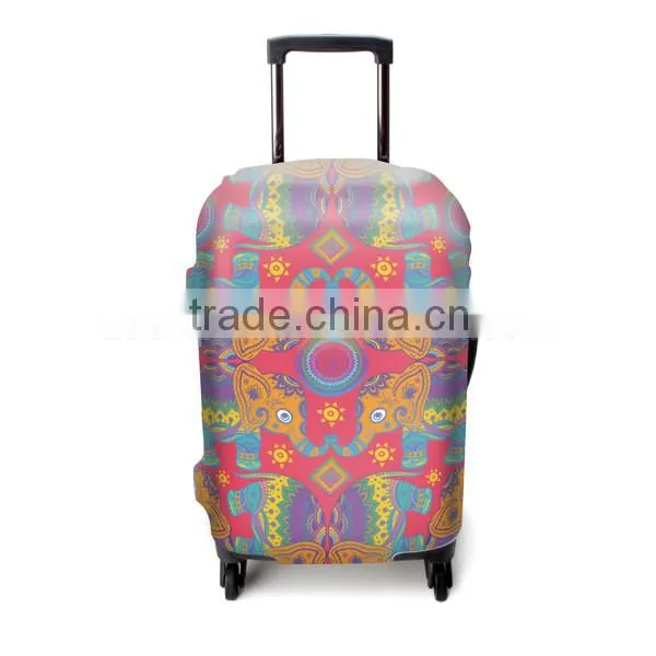 Luckiplus Printing Luggage Cover Stretchy Trolley Case Cover photo-3