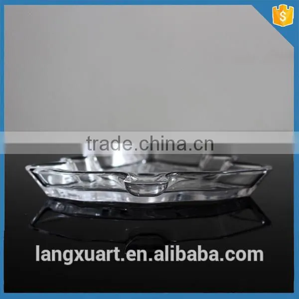 Christmas Tree Shape Crystal Glass Plates photo-4