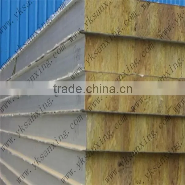 EPS and Rock Wool Sandwich Panel Machine photo-3