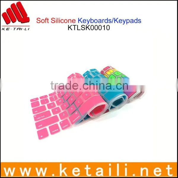 Waterproof Industrial Wired Silicone Keyboard With Touchpad