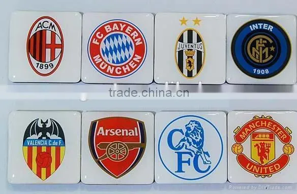 High Quality, Block, Artwork OEM Acceptable ,3D Crystal Resin Fridge Magnet photo-5