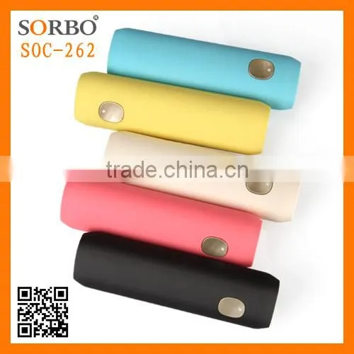 SORBO Hot Selling 2600mAh USB Rechargeable Portable Power Bank for Mobile With LED Flashlight Torch China Supplier photo-4