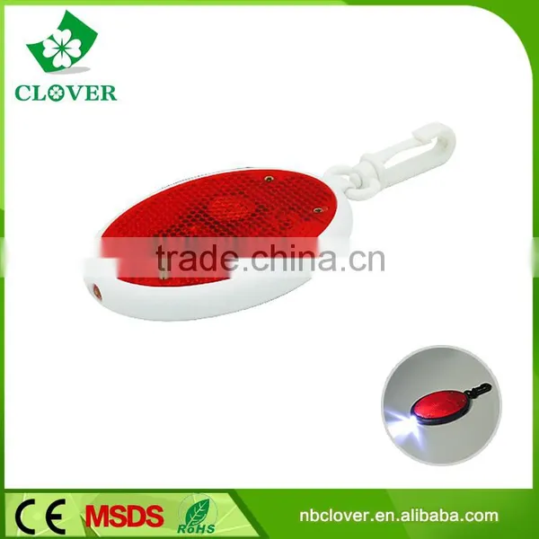 ABS and PS Material Custom 2 Led Best Keychain Flashlight photo-2