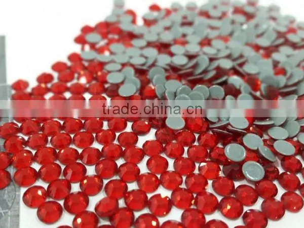 Factory With 8 Years Experience Super Shine Ss30 Red lt Siam Color Dmc Hot Fix Rhinestone photo-3
