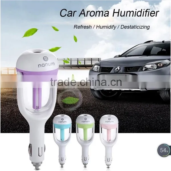 Hot Selling Rotating Nanum Mini Portable Car Humidifier photo-3