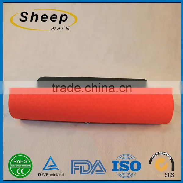 Wholesale Tpe Material Custom Soft 4mm Yoga Mat With Carrying Strap photo-3