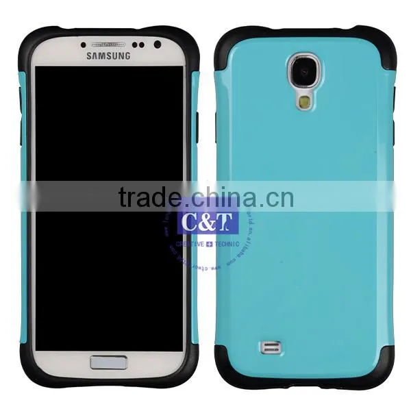 C&T Hard Hybrid TPU and Plastic Combo Back Case For Samsung Galaxy S4 photo-2