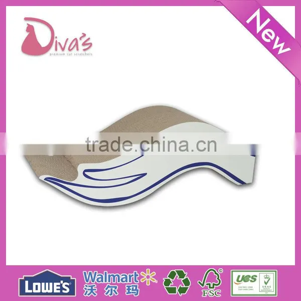 Manufacturer High Quality Corrugated Paper Cat Scratcher Lounge photo-3