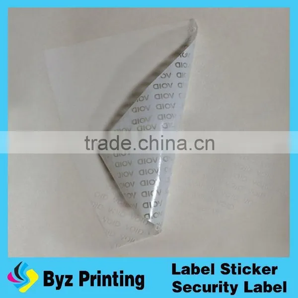 Hot Sale Matte Silver VOID Sticker Security Warranty Seal Label Leaving Word VOID if Removed Versatile in Lidun Brand photo-6