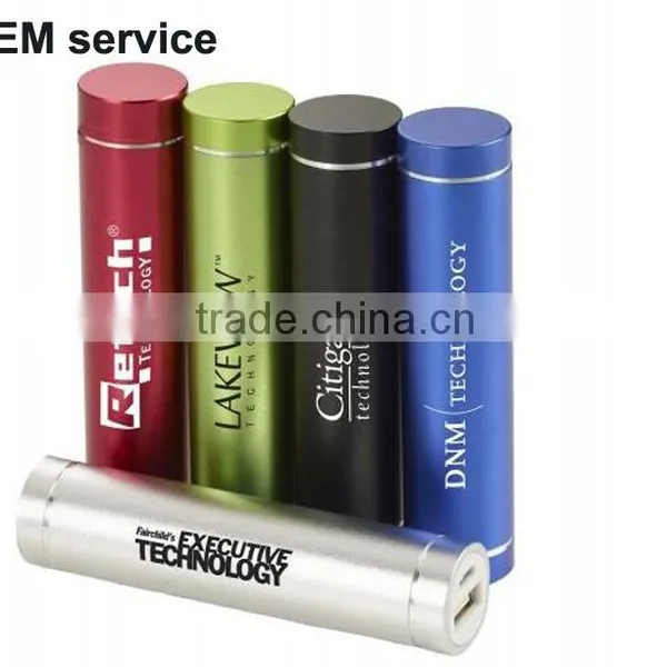 OEM Service Portable Tubular Powerbank for Corporate Gifts photo-2
