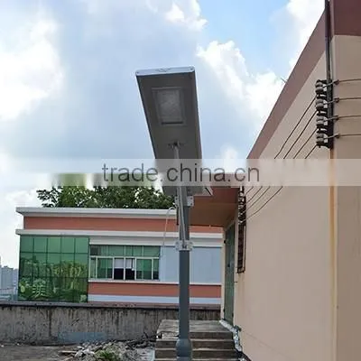 High Brightness 80W LED100W PV All in One LED Integrated Solar Street Lighting photo-4