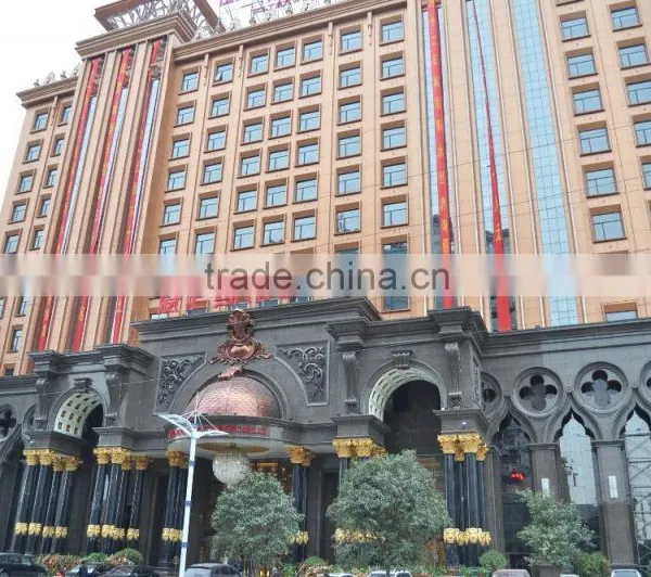 Commercial Building Exterior Decorative Granite Wall Stone Panelling photo-2