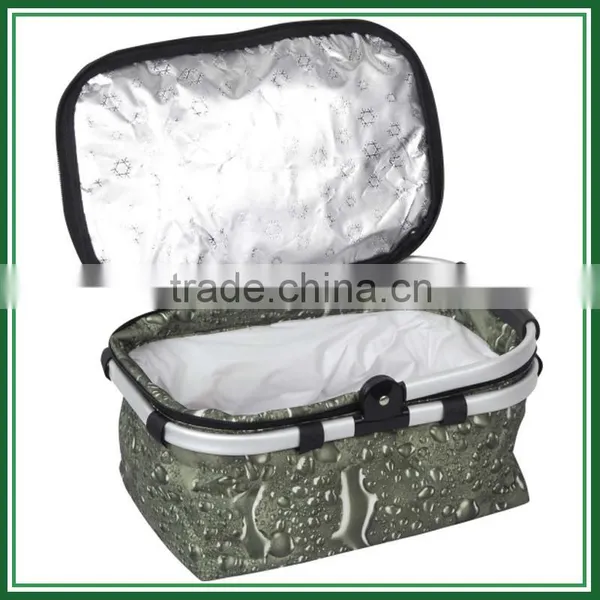 Cute Aluminium Frame Picnic Basket Insulated photo-5