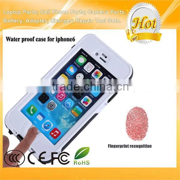 5.5 Inch Mobile Phone Case for IPhone 6 6S 6 Plus Waterproof Case Shockproof With Touched Fingerprint Recognition photo-3