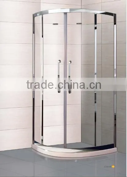 Stainless Steel Frame Shower Screen D702