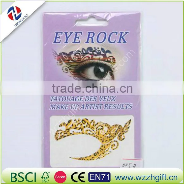 Stage Makeup LaceEye Tattoo Stickers Temporary Eyeliner Flash Eye Shadows For Event & Party Decoration Tools photo-3